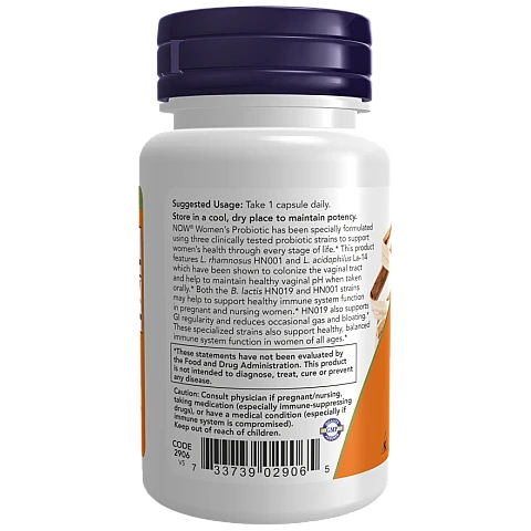 פרוביוטיקה לנשים 20 מיליארד 50 כמוסות - מבית NOW FOODS פרוביוטיקה לנשים 20 מיליארד 50 כמוסות - מבית NOW FOODS