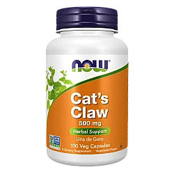 ציפורן החתול 500 מ"ג 100 כמוסות - מבית NOW FOODS