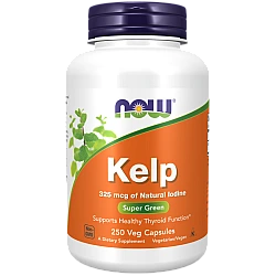 קלפ אצות ים 325 מק"ג 250 כמוסות - מבית NOW FOODS