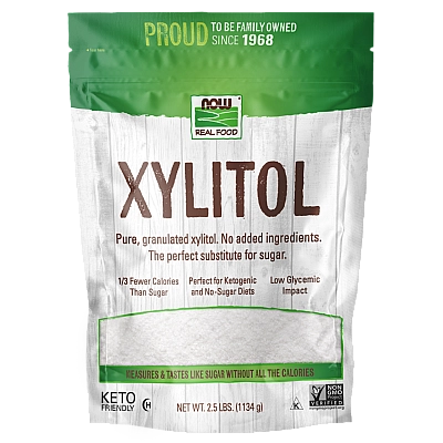 קסיליטול 1.1 ק"ג  - מבית NOW FOODS