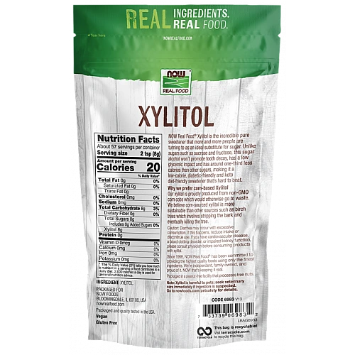 קסיליטול 454 גרם  - מבית NOW FOODS