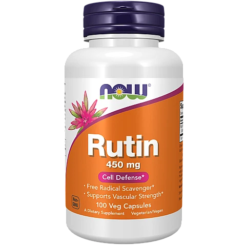 רוטין (Rutin) 450 מ"ג 100 כמוסות - מבית NOW FOODS