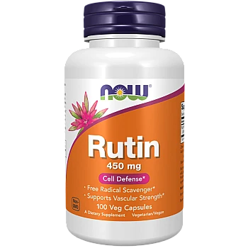 רוטין (Rutin) 450 מ"ג 100 כמוסות - מבית NOW FOODS