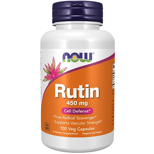 רוטין (Rutin) 450 מ"ג 100 כמוסות - מבית NOW FOODS