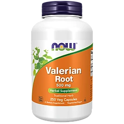  שורש ולריאן 500 מ"ג 250 כמוסות - מבית NOW FOODS