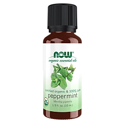 שמן אתרי אורגני נענע חריפה 30 מ"ל - מבית NOW FOODS