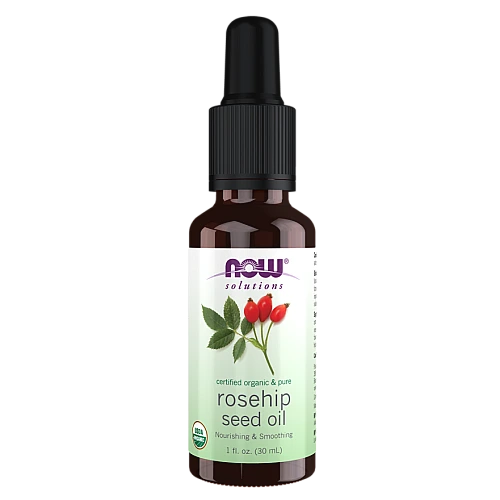 שמן אתרי זרעי ורד הבר אורגני 30 מ"ל - מבית NOW FOODS