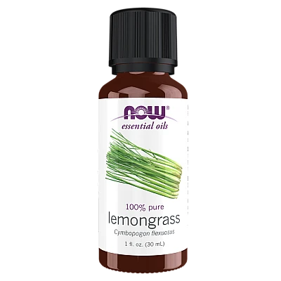 שמן אתרי עשב לימון (למון גראס) 30 מ”ל - מבית NOW FOODS