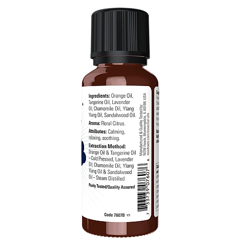 שמן אתרי שינה שלווה הדרים ופרחים 30 מ"ל - מבית NOW FOODS