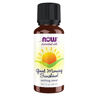 שמן אתרי תערובת פרי הדר בוקר טוב 30 מ"ל - מבית NOW FOODS