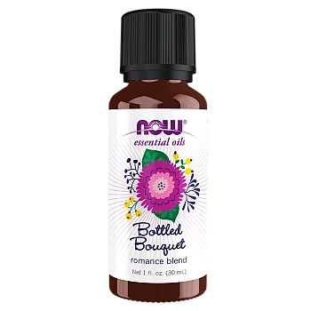 שמן אתרי תערובת רומנטית זר פרחים 30 מ"ל - מבית NOW FOODS