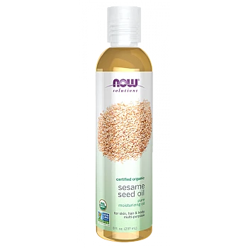 שמן זרעי שומשום אורגני 237 מ"ל - מבית NOW FOODS