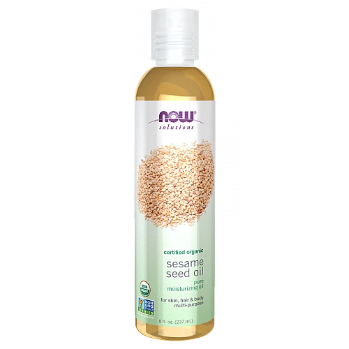 שמן זרעי שומשום אורגני 237 מ"ל - מבית NOW FOODS