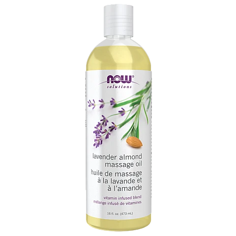 שמן עיסוי שקדים לבנדר 473 מ"ל - מבית NOW FOODS שמן עיסוי שקדים לבנדר 473 מ"ל - מבית NOW FOODS