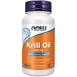 שמן קריל נפטון 500 מ"ג 60 כמוסות - מבית NOW FOODS
