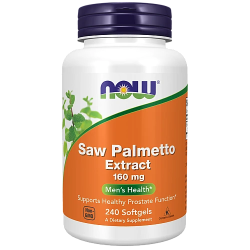 תמצית סו פלמטו דקל ננסי 160 מ"ג - 240 כמוסות מבית NOW FOODS