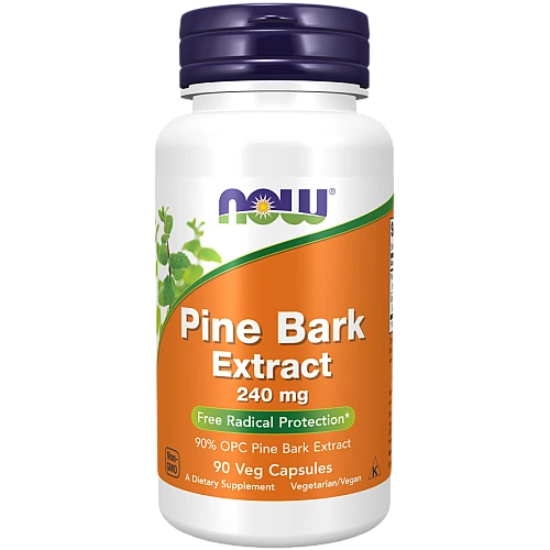 תמצית קליפת עץ אורן 240 מ"ג 90 כמוסות - מבית NOW FOODS