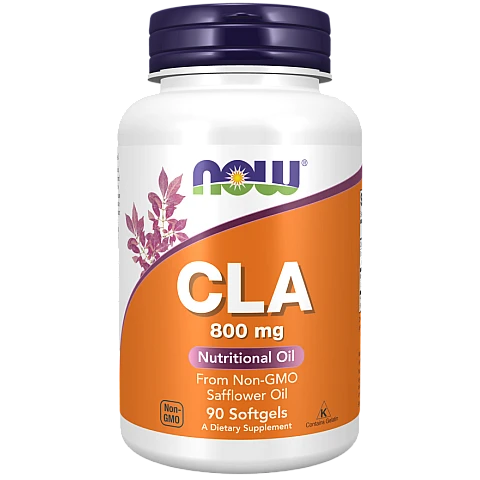 CLA כמות למנה 800 מ"ג 90 כמוסות - מבית NOW FOODS CLA כמות למנה 800 מ"ג 90 כמוסות - מבית NOW FOODS