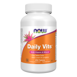 Daily Vits מולטי ויטמין ומינרלים 250 טבליות - מבית NOW FOODS