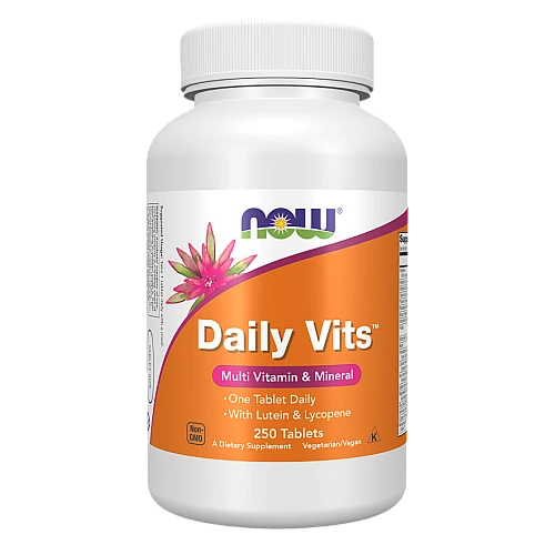 Daily Vits מולטי ויטמין ומינרלים 250 טבליות - מבית NOW FOODS