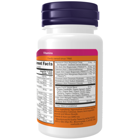 Daily Vits מולטי ויטמינים מינרלים דיילי ויטס 30 כמוסות - מבית NOW FOODS