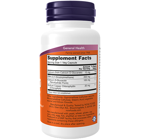 DIM 200 דיינדולילמתן 90 כמוסות - מבית NOW FOODS