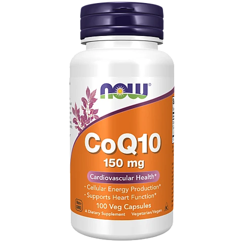 Q10 קו-אנזים 150 מ"ג 100 כמוסות - מבית NOW FOODS Q10 קו-אנזים 150 מ"ג 100 כמוסות - מבית NOW FOODS