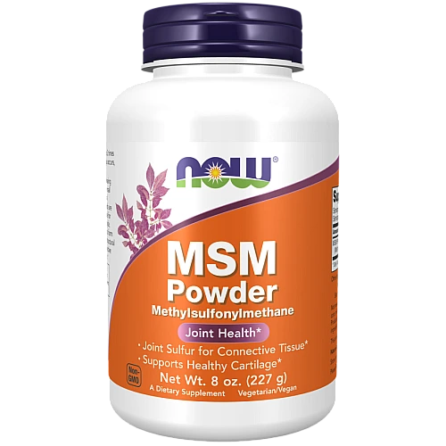 אבקת MSM תכולה 227 גרם - מבית NOW FOODS
