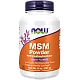 אבקת MSM תכולה 227 גרם - מבית NOW FOODS