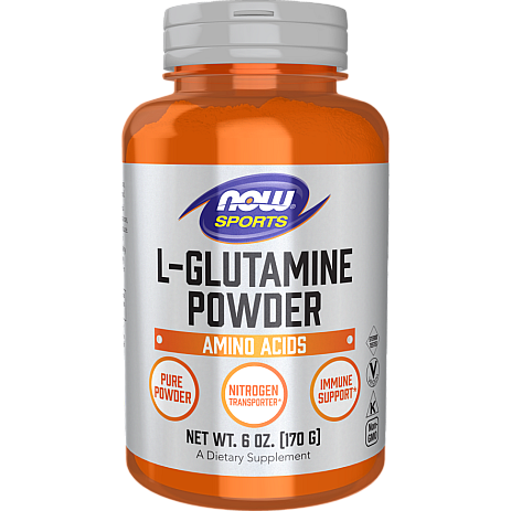 אבקת גלוטמין 170 גרם - מבית NOW FOODS