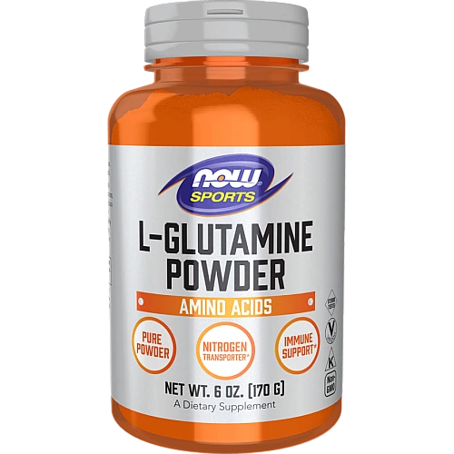 אבקת גלוטמין 170 גרם - מבית NOW FOODS