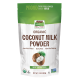 אבקת חלב קוקוס אורגני ללא שומן 340 גרם - מבית NOW FOODS