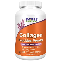 אבקת פפטידי קולגן 227 גרם - מבית NOW FOODS