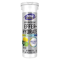 אלקטרוליט לימון ליים 10 טבליות - מבית NOW FOODS