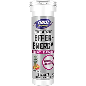 אלקטרוליט פונץ‘ טרופי 10 טבליות - מבית NOW FOODS