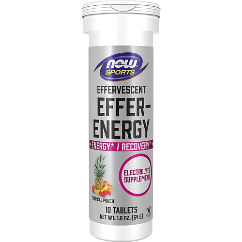 אלקטרוליט פונץ‘ טרופי 10 טבליות - מבית NOW FOODS