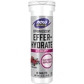 אלקטרוליט פירות יער 10 טבליות - מבית NOW FOODS