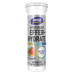 אלקטרוליט תפוז תות 10 טבליות - מבית NOW FOODS