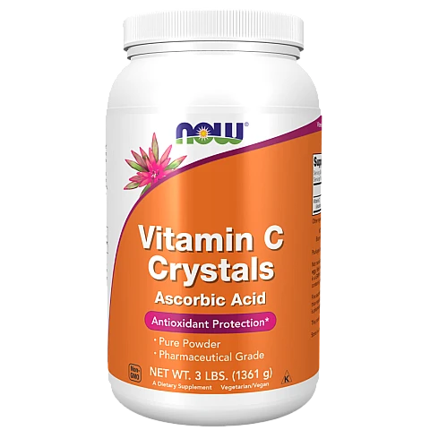 ויטמין C קריסטלי - 1361 גרם - מבית NOW FOODS ויטמין C קריסטלי - 1361 גרם - מבית NOW FOODS