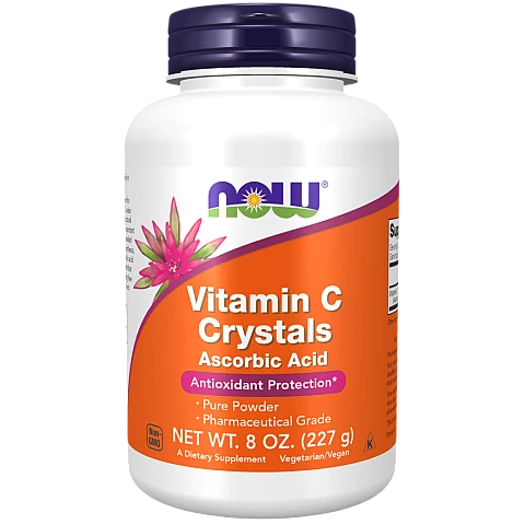 ויטמין C קריסטלי 227 גרם - מבית NOW FOODS ויטמין C קריסטלי 227 גרם - מבית NOW FOODS