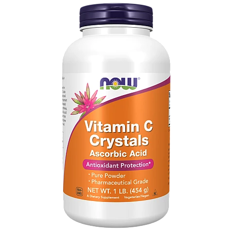 ויטמין סי C קריסטלי 454 גרם - מבית NOW FOODS ויטמין סי C קריסטלי 454 גרם - מבית NOW FOODS