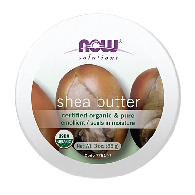 חמאת שיאה אורגנית 85 גרם - מבית NOW FOODS