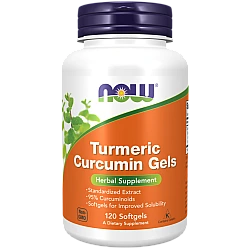 כורכומין מכורכום 120 כמוסות - מבית NOW FOODS