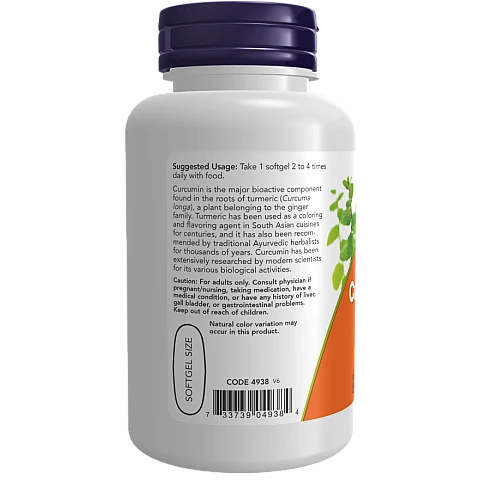 כורכומין מכורכום 60 כמוסות - מבית NOW FOODS כורכומין מכורכום 60 כמוסות - מבית NOW FOODS