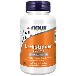 ל-היסטידין 600 מ"ג 60 כמוסות - מבית NOW FOODS