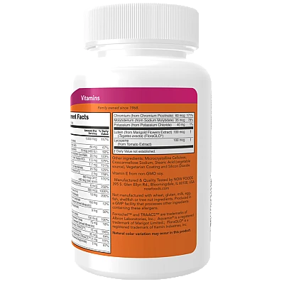 מולטי ויטמין ומינרלים בתזונה היומית 100 טבליות - מבית NOW FOODS