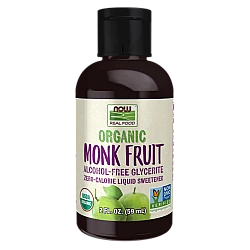 ממתיק נוזלי פרי הנזירים אורגני 59 מ"ל - מבית NOW FOODS