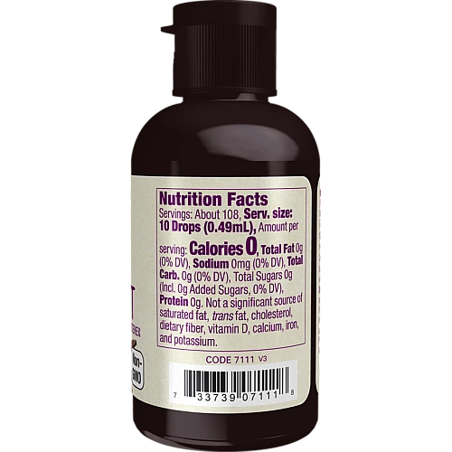 ממתיק נוזלי תמצית אורגני פרי הנזירים בטעם וניל 53 מ"ל - מבית NOW FOODS