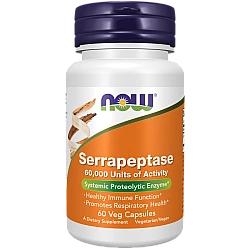 סראפפטאז 33 מ"ג 60 כמוסות - מבית NOW FOODS