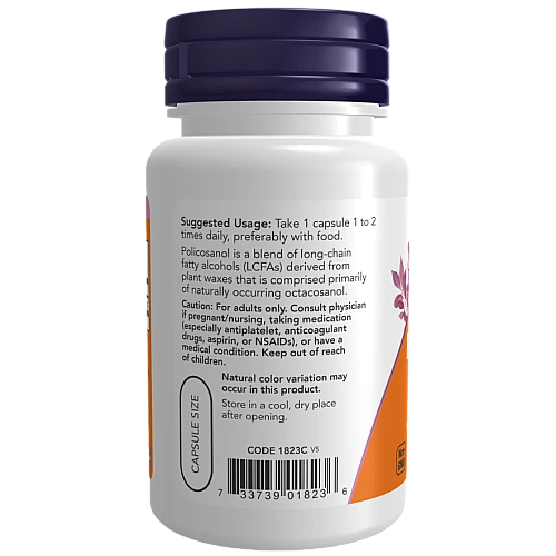 פוליקוסנול 10 מ''ג 90 כמוסות - מבית NOW FOODS